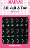 3D Nail & Toe Stickers - CDN07