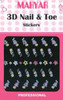 3D Nail & Toe Stickers - K11