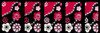 3-D Nail Sticker - Series 109-7