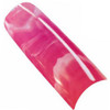 Lamour Marble Nail Tips -  Hot Pink 110 tips