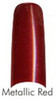 Lamour Color Nail Tips: Metallic Red - 110ct