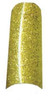 Lamour Color Nail Tips: Radiant Fire Gold - 110ct