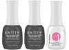 Entity Color Couture Soak Off Gel Base & Top  & NuBond Trio Set