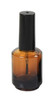 DL Pro Empty Amber Glass Polish Bottle .5 oz - 3 PCS