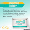 GiGi Neon Hard Wax Pineapple - 14 oz