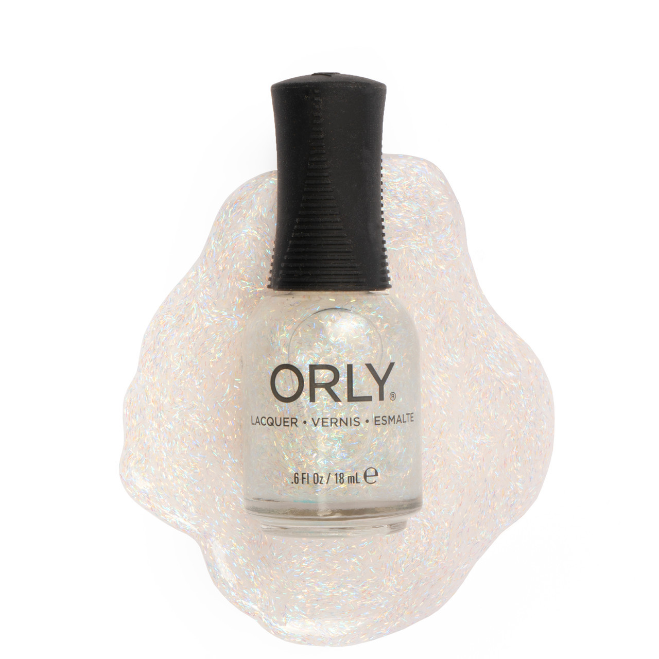 ORLY Nail Lacquer Twinkling Veil Topper - .6 fl oz / 18 mL