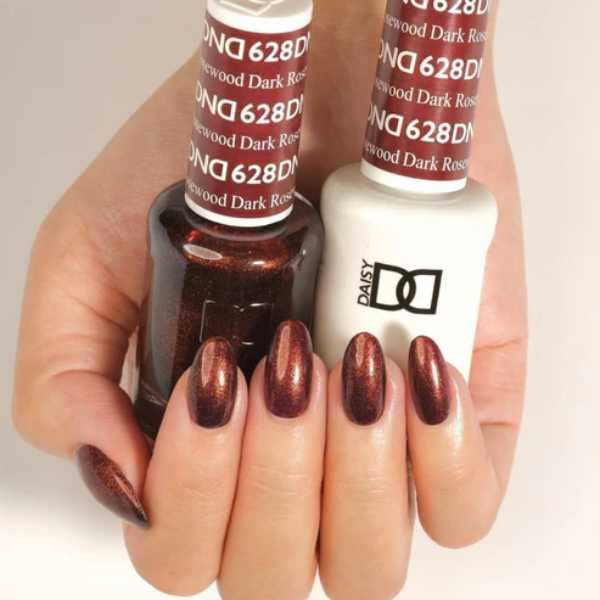 DND - Gel & Lacquer - Dark Rosewood - #628