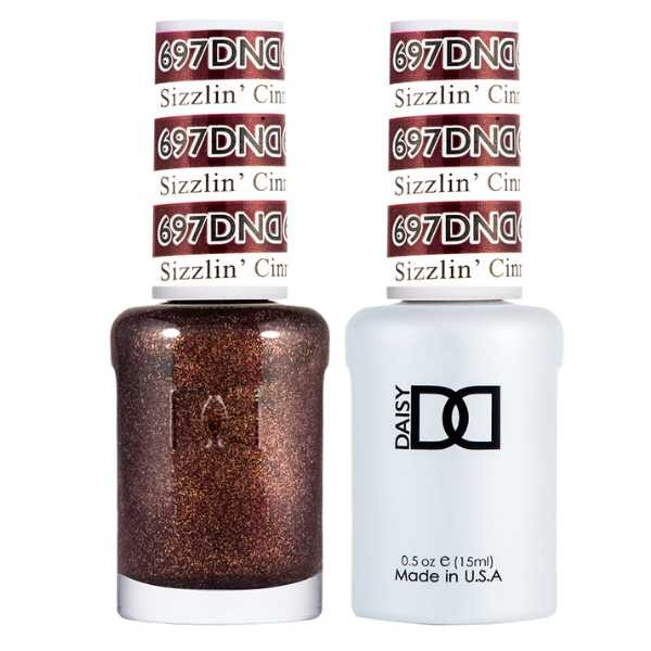 DND - Gel & Lacquer - Sizzlin' Cinnamon - #697