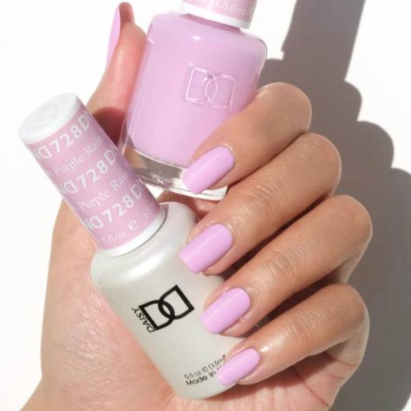 DND - Gel & Lacquer - Purple Rain - #728