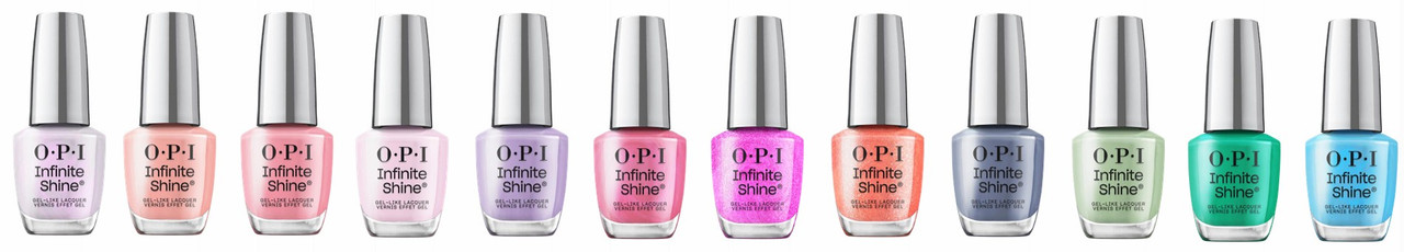 OPI Infinite Shine OPIcons Spring 2026 collection - 14 PC Display