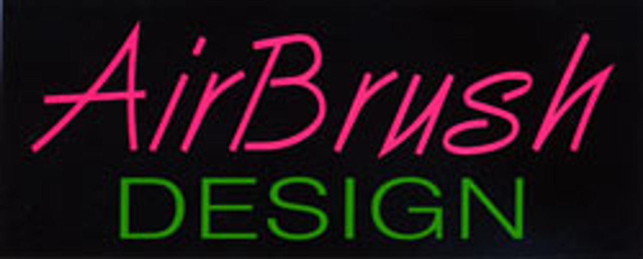 Neon Sign - Airbrush Italic