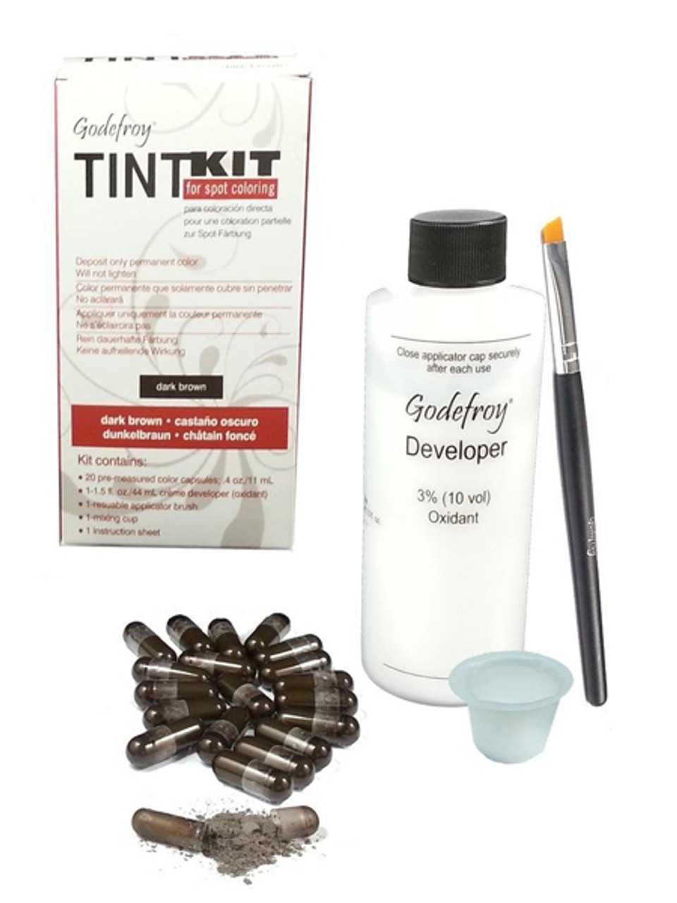 Godefroy Tint Kit Graphite 20 Application Kit