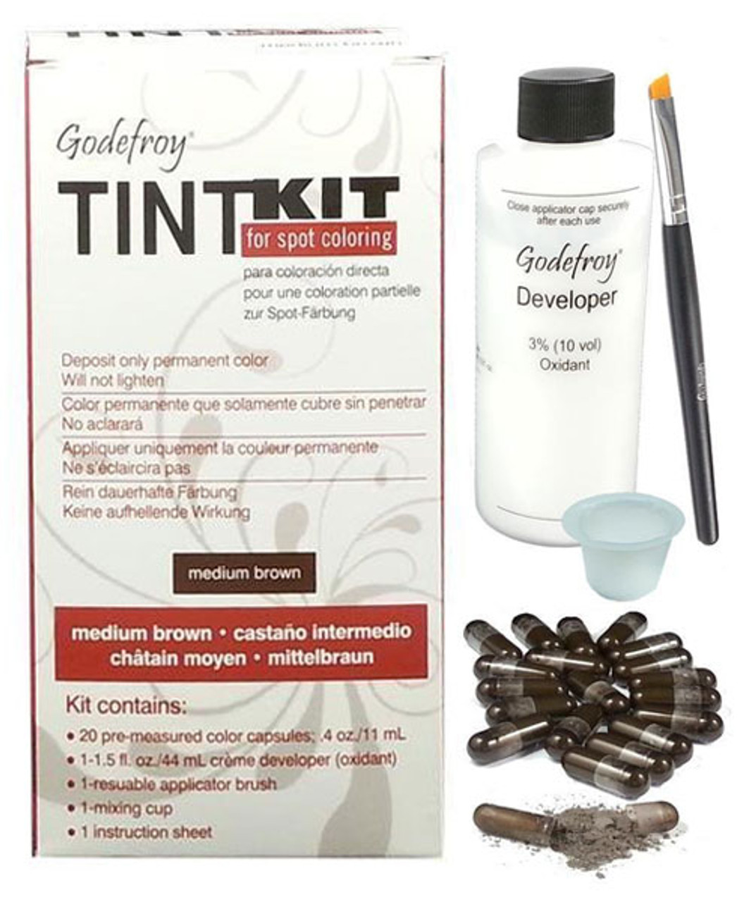 Godefroy Tint Kit Medium Brown