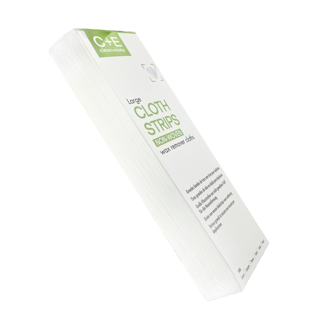 Clean + Easy Non-Woven Large Strips - 100pk