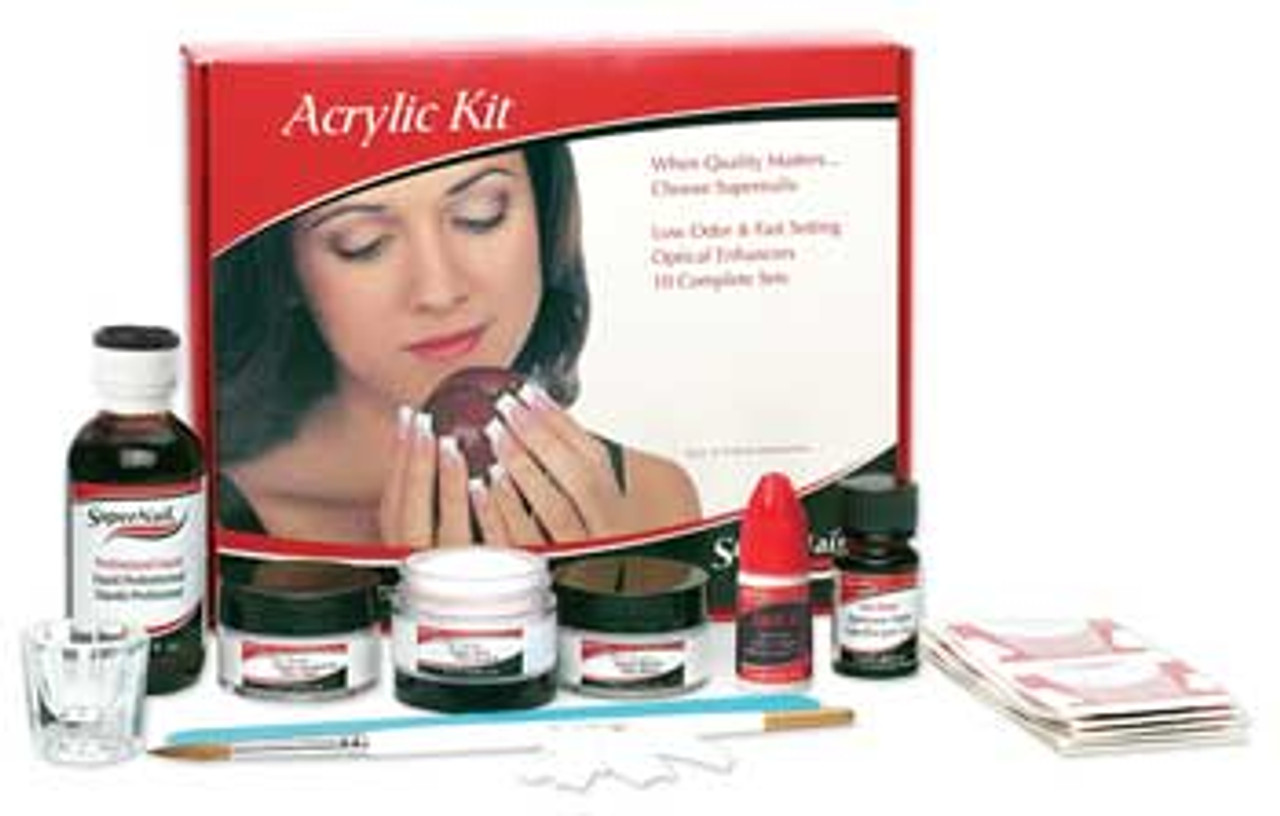 SuperNail Professional Acrylic Kit ** Non-Returnable