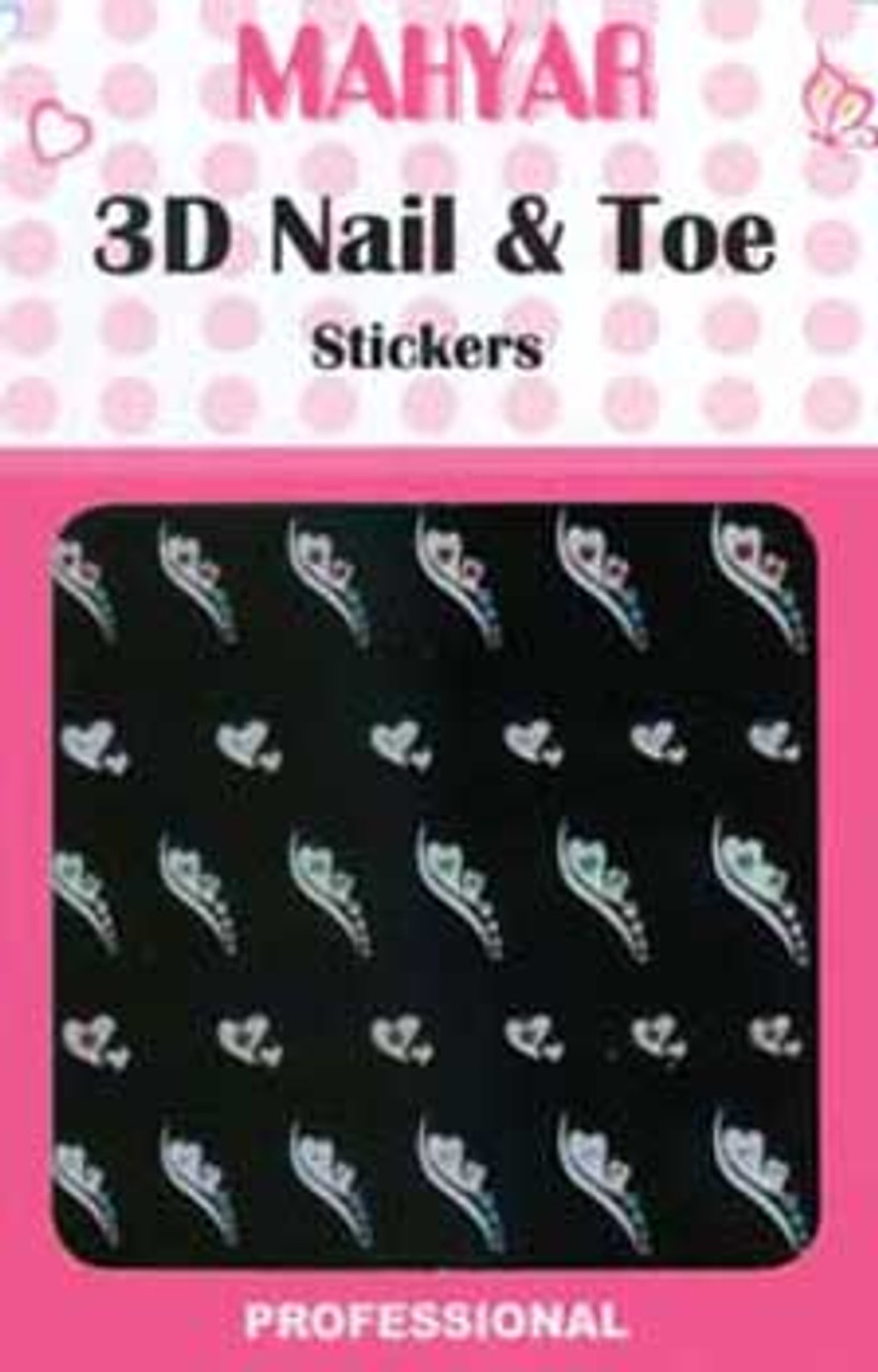 3D Nail & Toe Stickers - CDN14
