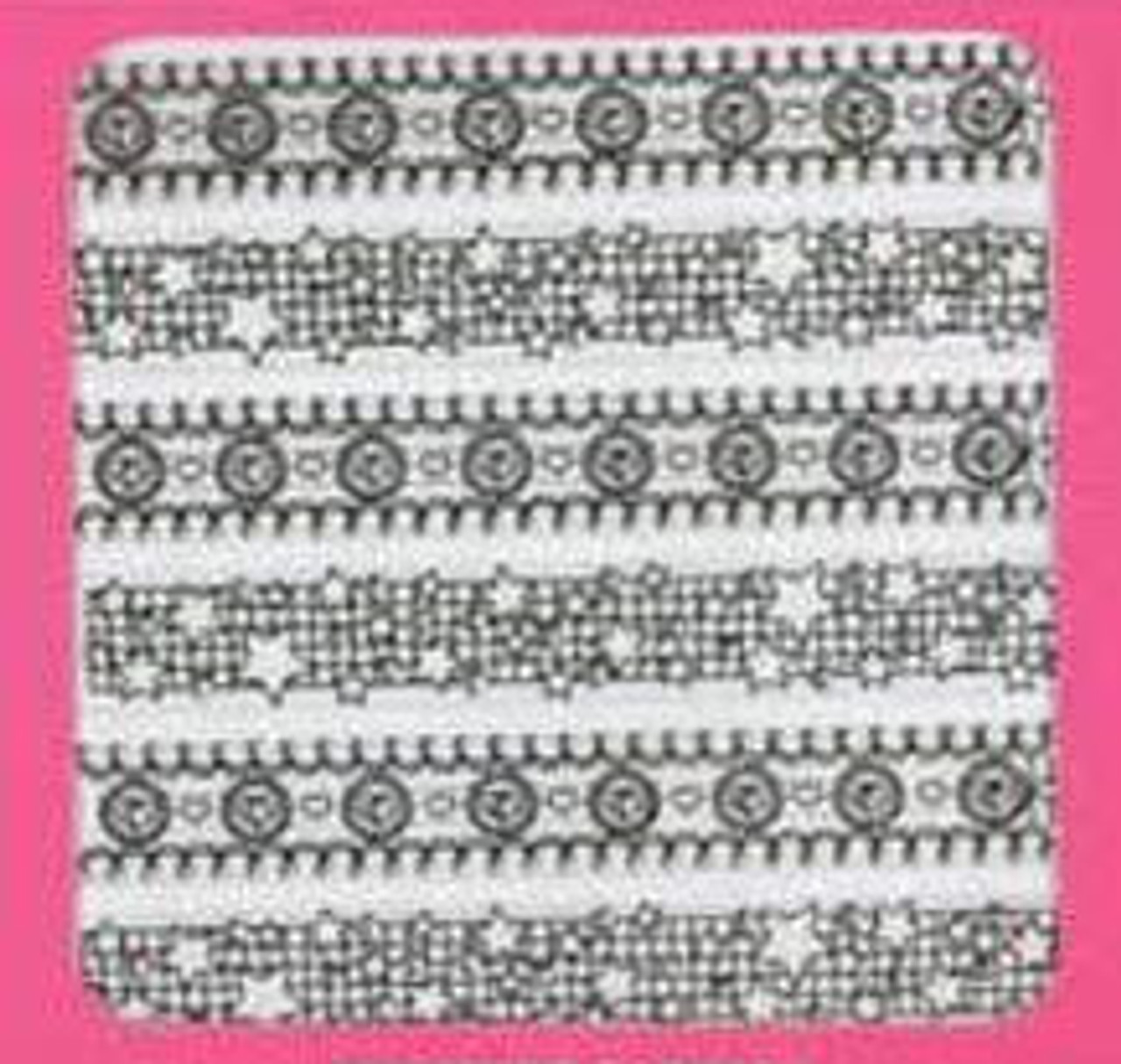 3D Jeweled Nail & Toe Stickers - N10 Black