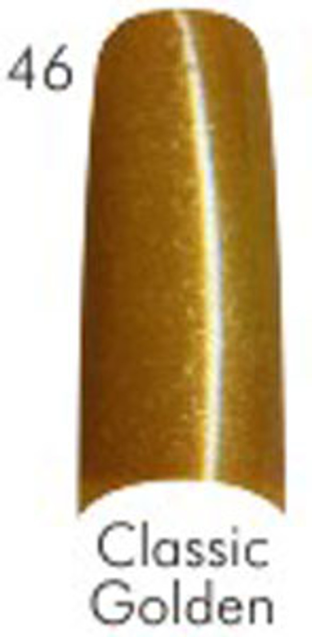 Lamour Color Nail Tips: Classic Golden - 110ct