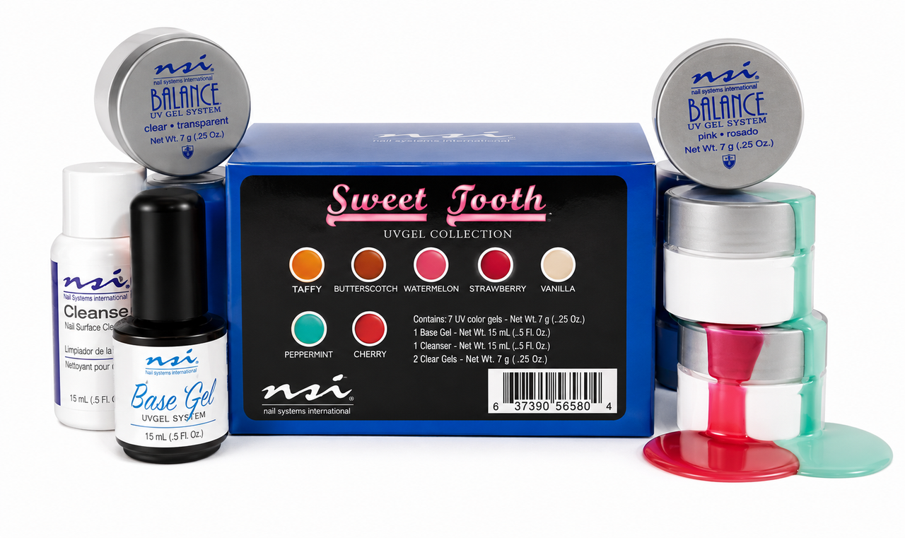 NSI Balance UV Color Gel - Sweet Tooth Collection