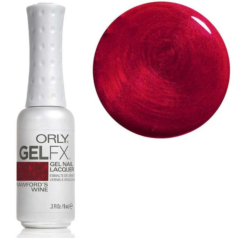 Orly Gel FX Soak-Off Gel Crawfords Wine - .3 fl oz / 9 ml