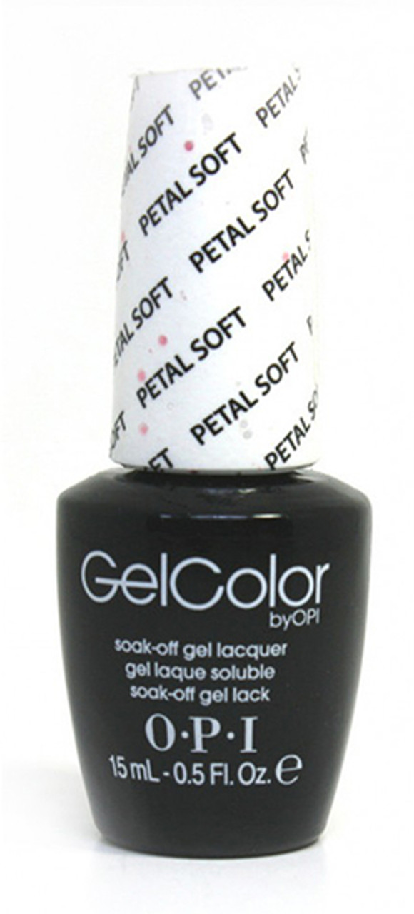 OPI Gelcolor Soak-Off Gel Lacquer Petal Soft - .5 oz 15mL