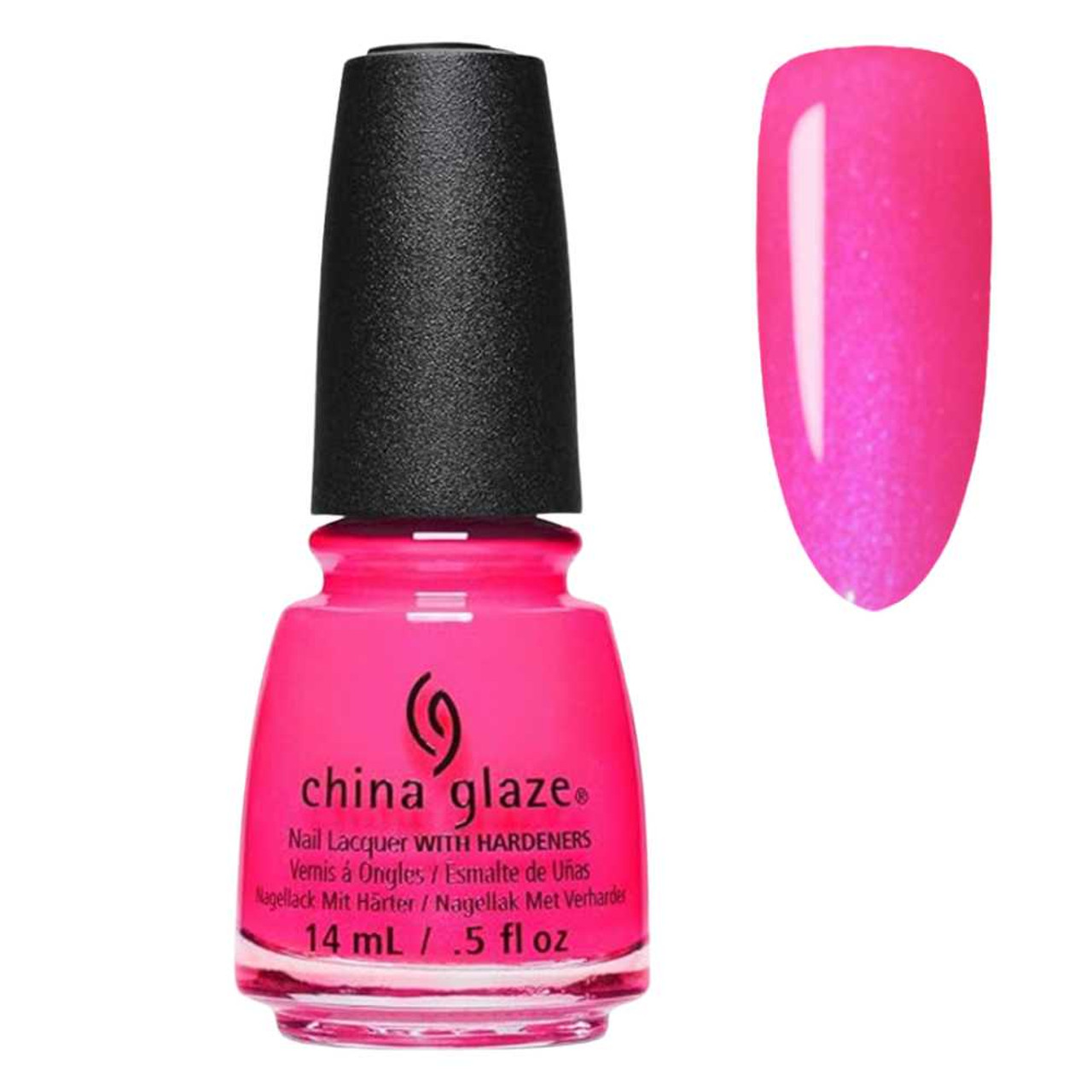 China Glaze Nail Polish Lacquer Hang-ten Toes -.5oz