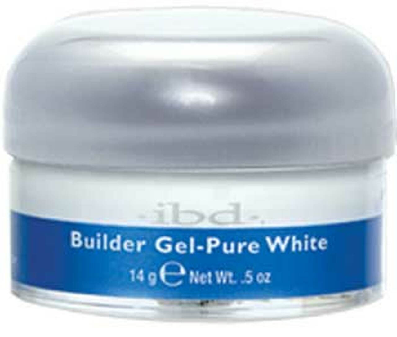 ibd  UV Builder Gel Pure White (Intense White) - .5 oz