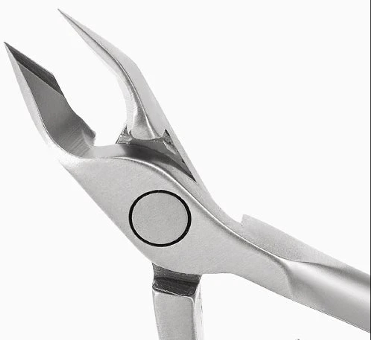 Niko Silver Cobalt Square Cuticle Nipper # 16 (Full Jaw)