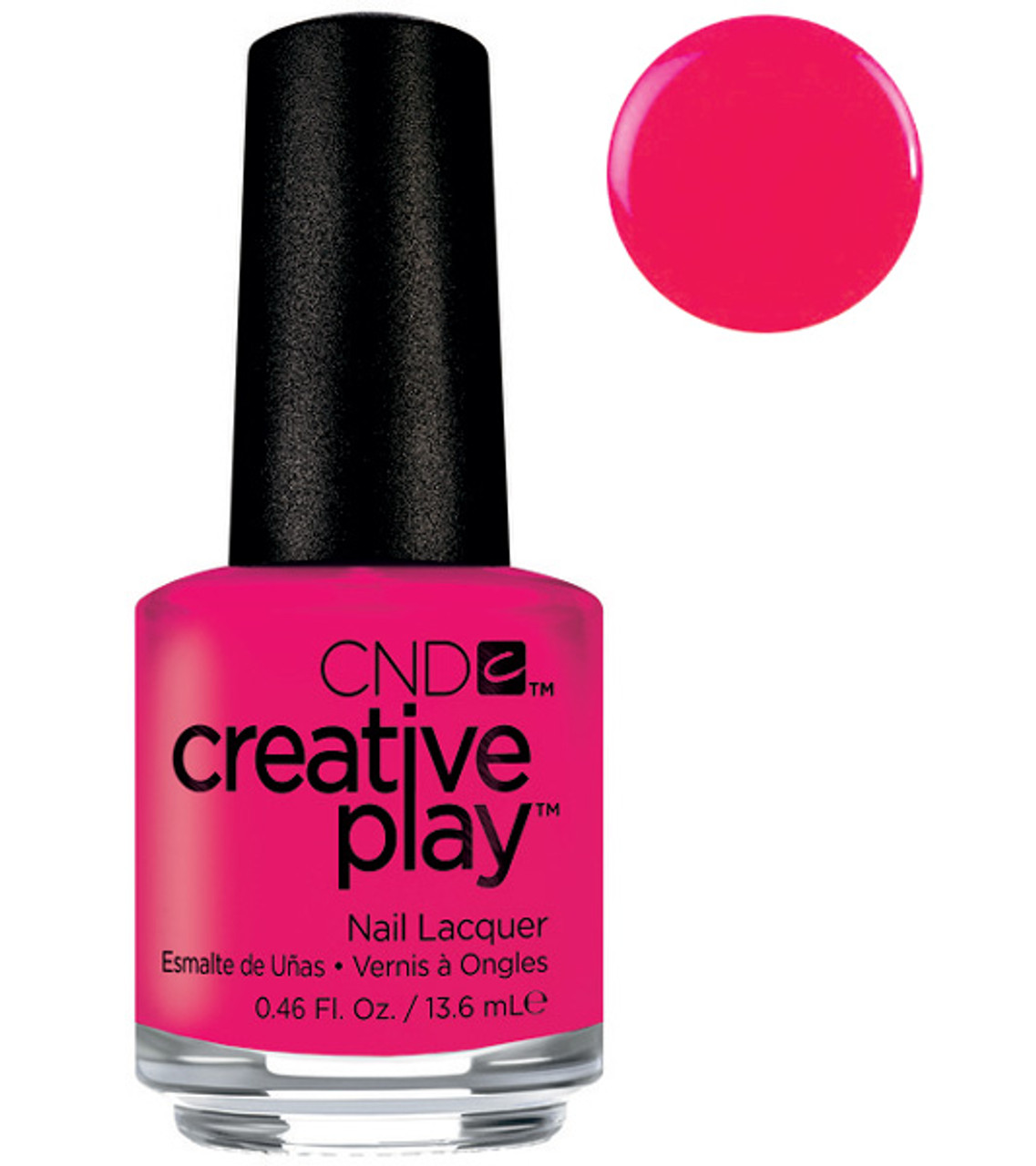 CND Creative Play Nail Polish Fuchsia Fling - .46 Oz / 13 mL