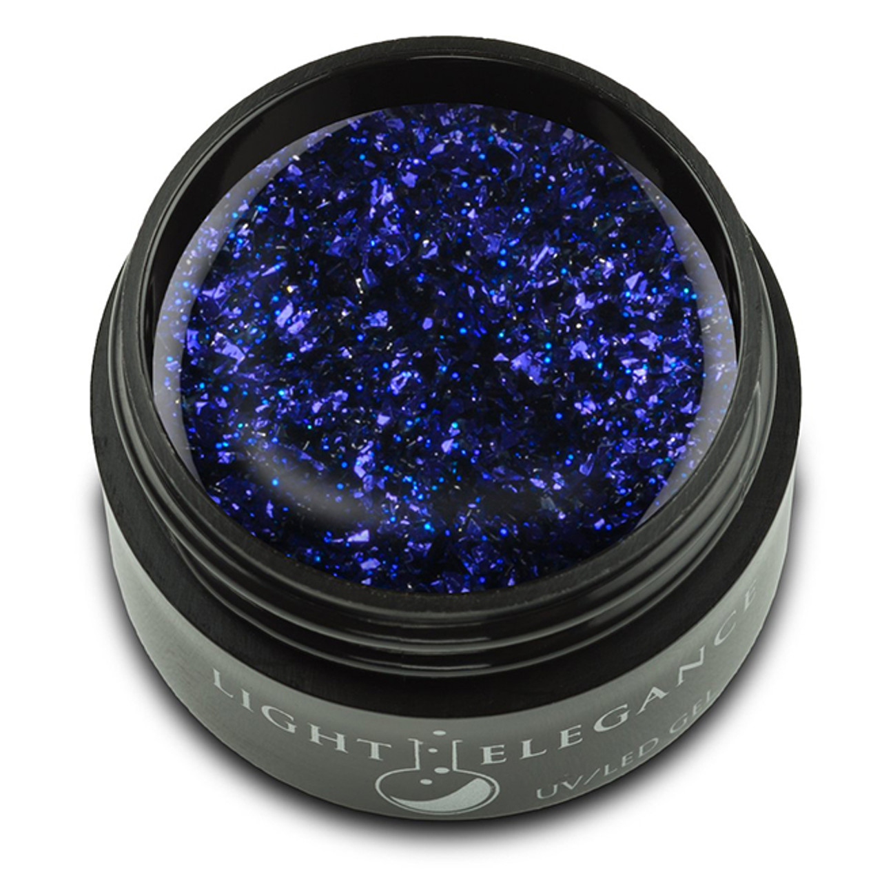 LE Light Elegance UV/LED Glitter Gel Mrs. Got Rocks - .575 Oz (17 mL)
