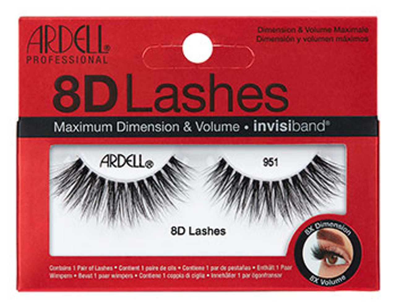 Ardell 8D Lashes Invisiband Lash - 951