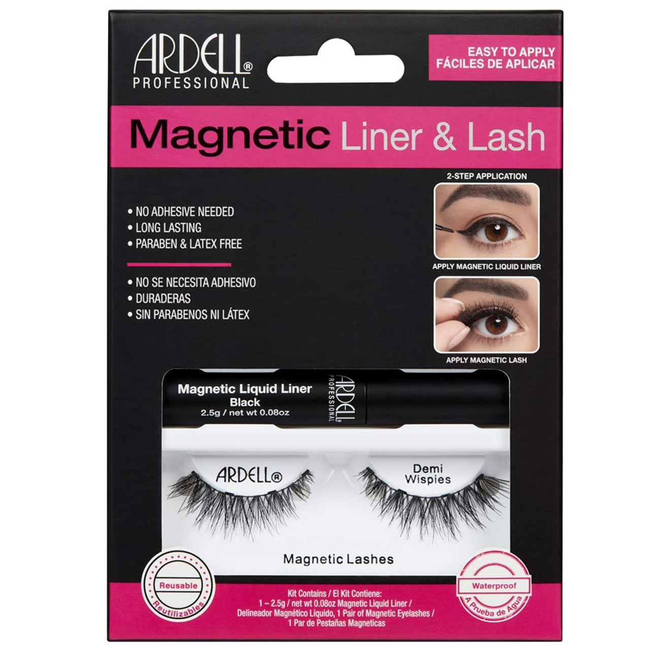 Ardell Magnetic Liquid Liner & Lash - Demi Wispies