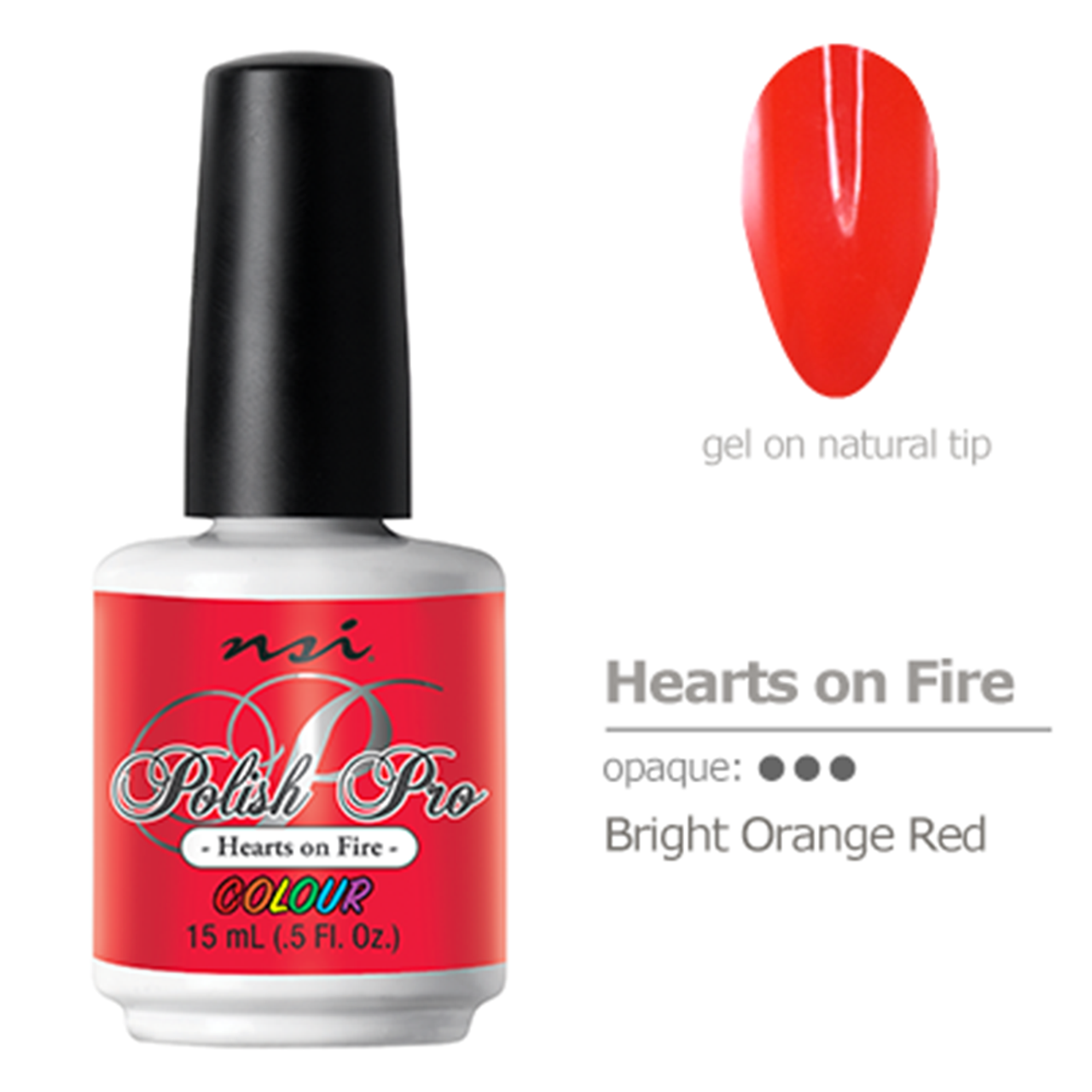 Red Fire Stencil gel