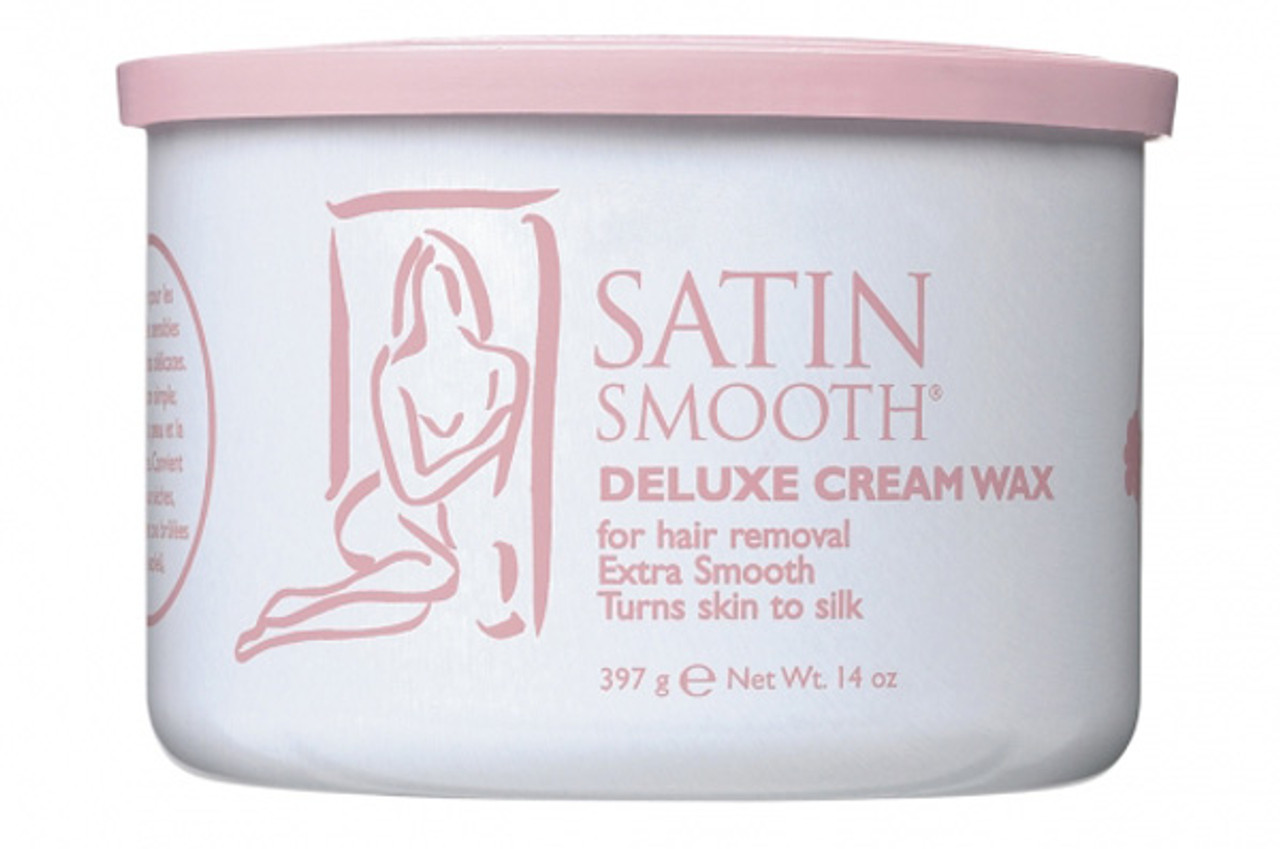 Satin Smooth Deluxe Cream Wax - 14oz - SSW14CR