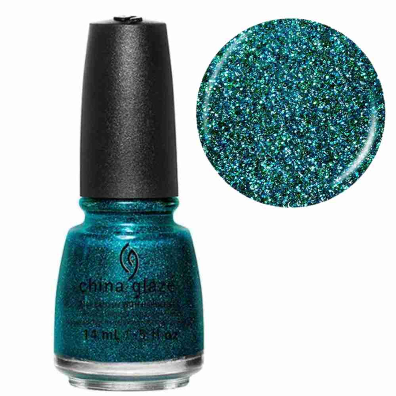 China Glaze Nail Polish Lacquer Give Me The Green Light! - .5oz