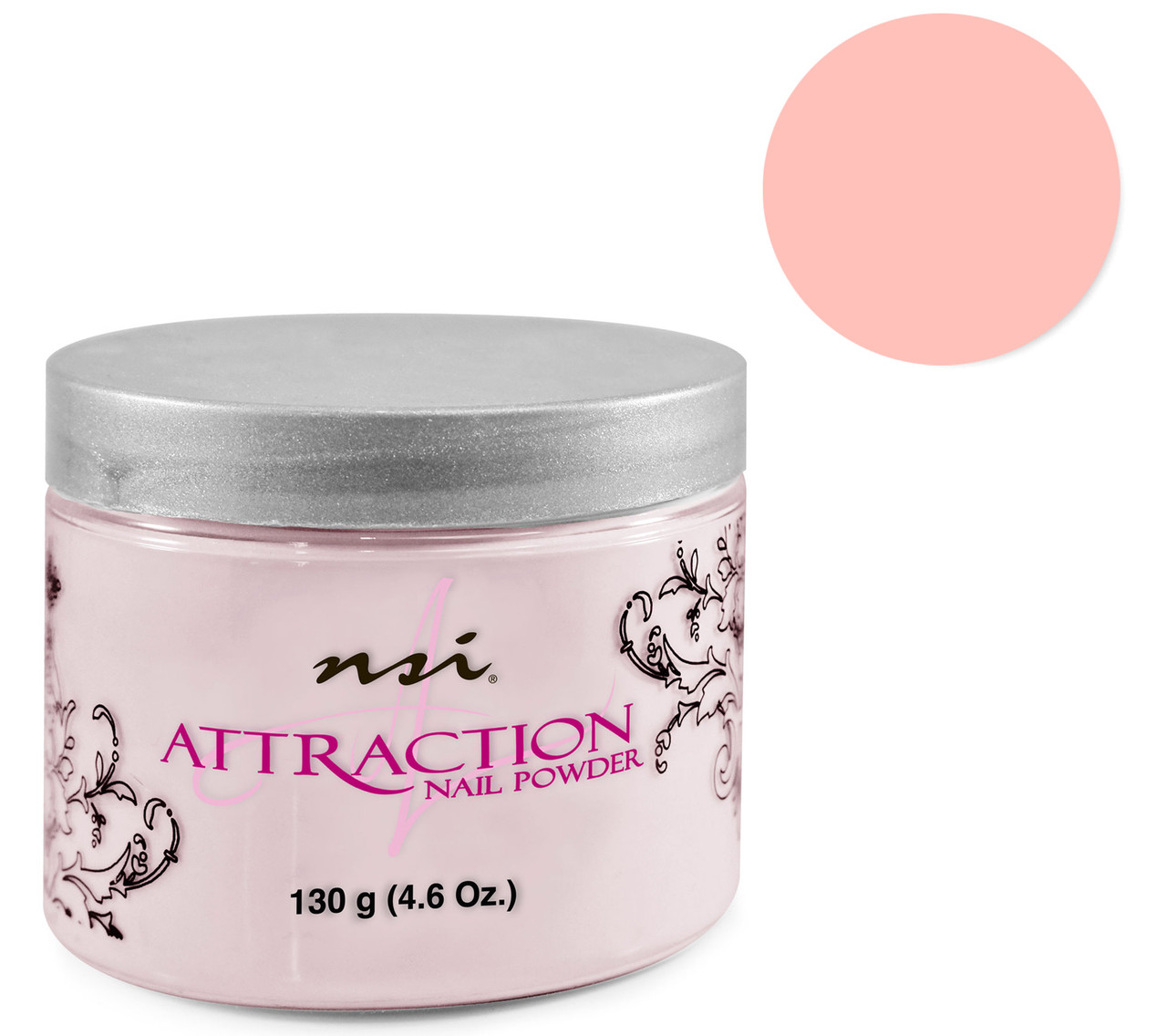 NSI Attraction Nail Powder Dusty Pink - 130 g (4.58 Oz.)