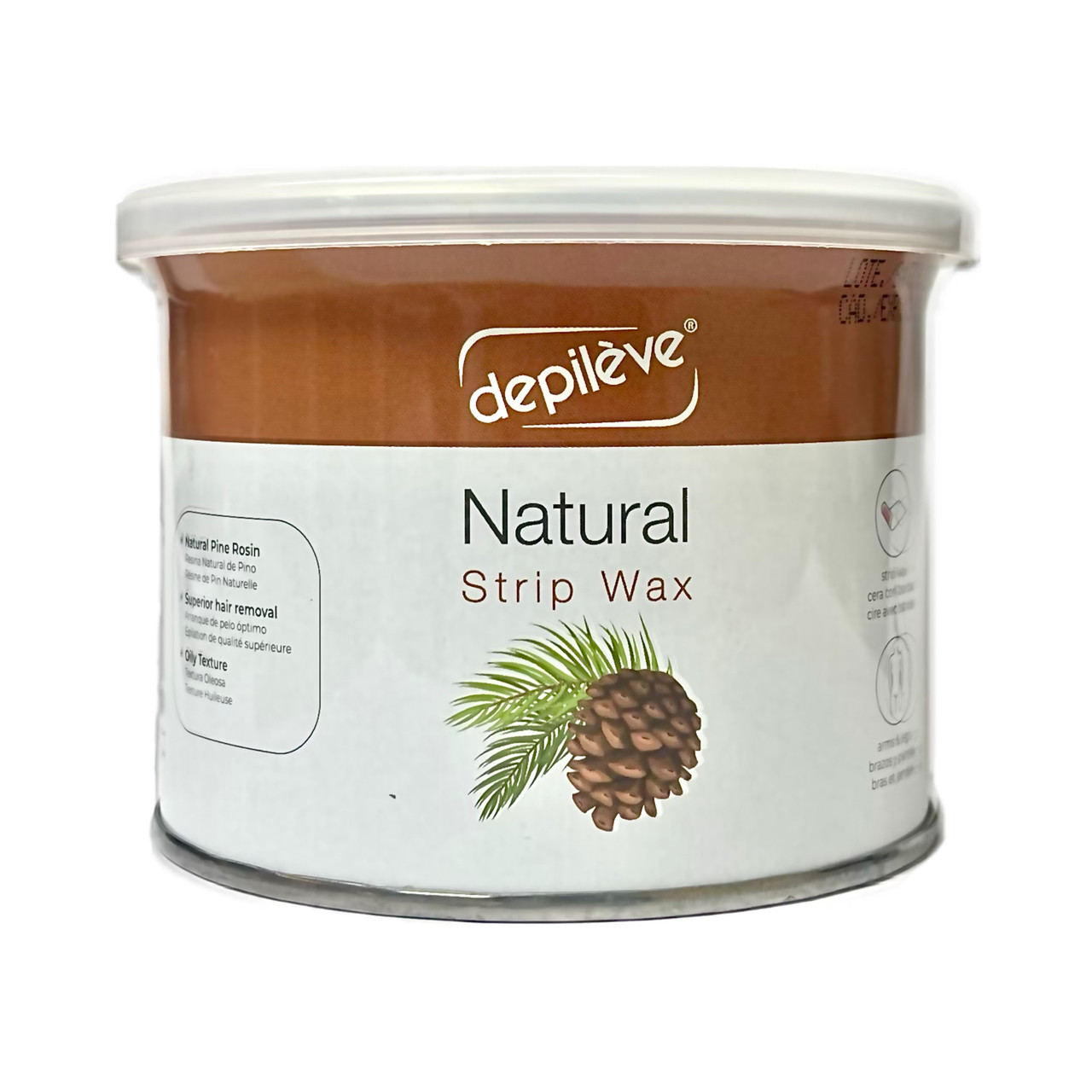 Depileve Natural Pine Rosen Wax - 14 oz