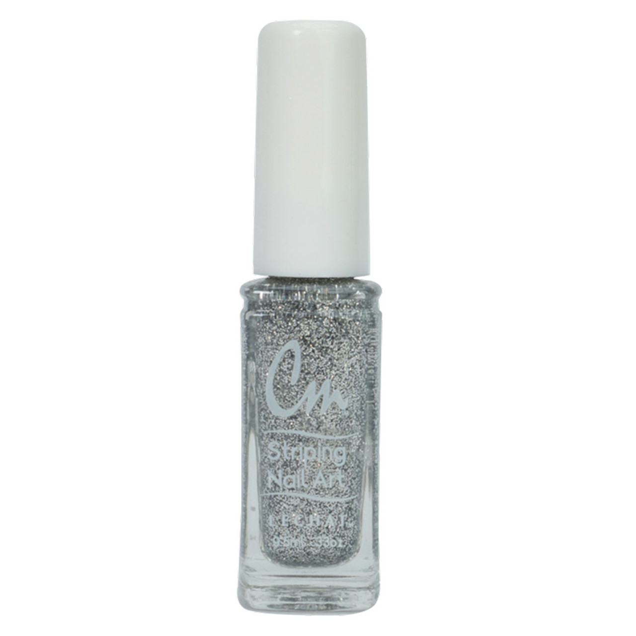 LeChat Cm Striping Nail Art - Silver Glitter