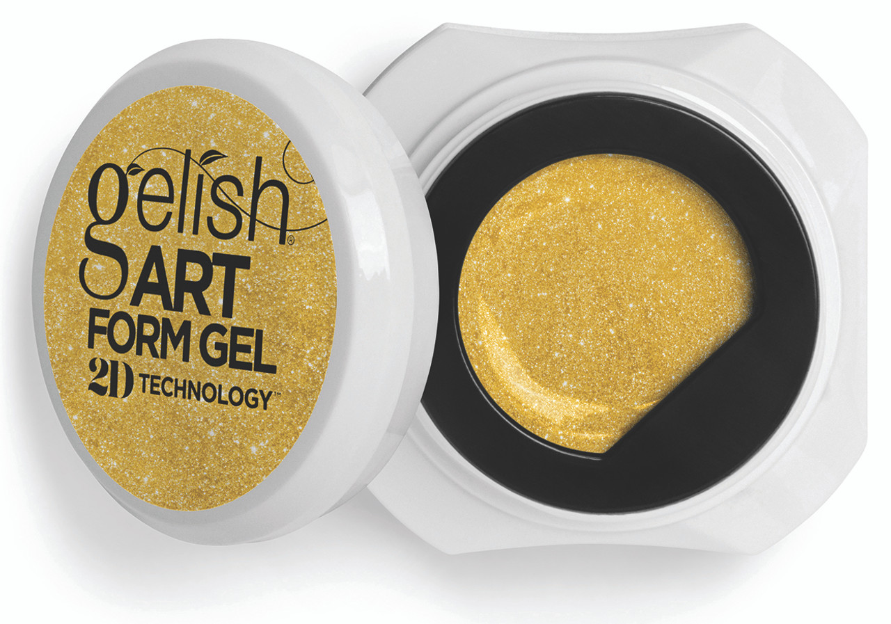 Gelish Art Form Effects Gold Shimmer - 5g