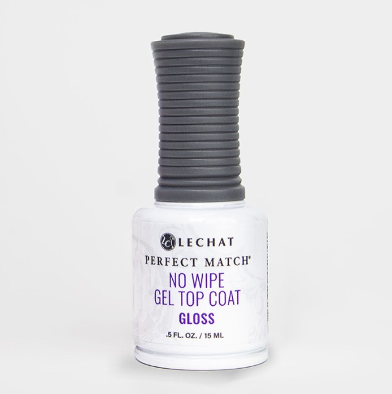 LeChat Perfect Match No Wipe Gel Top Coat Gloss - .5 fl oz / 15 mL