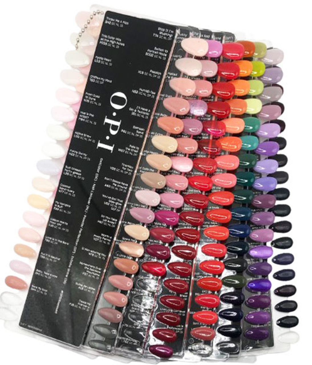 Opi nail shop color chart