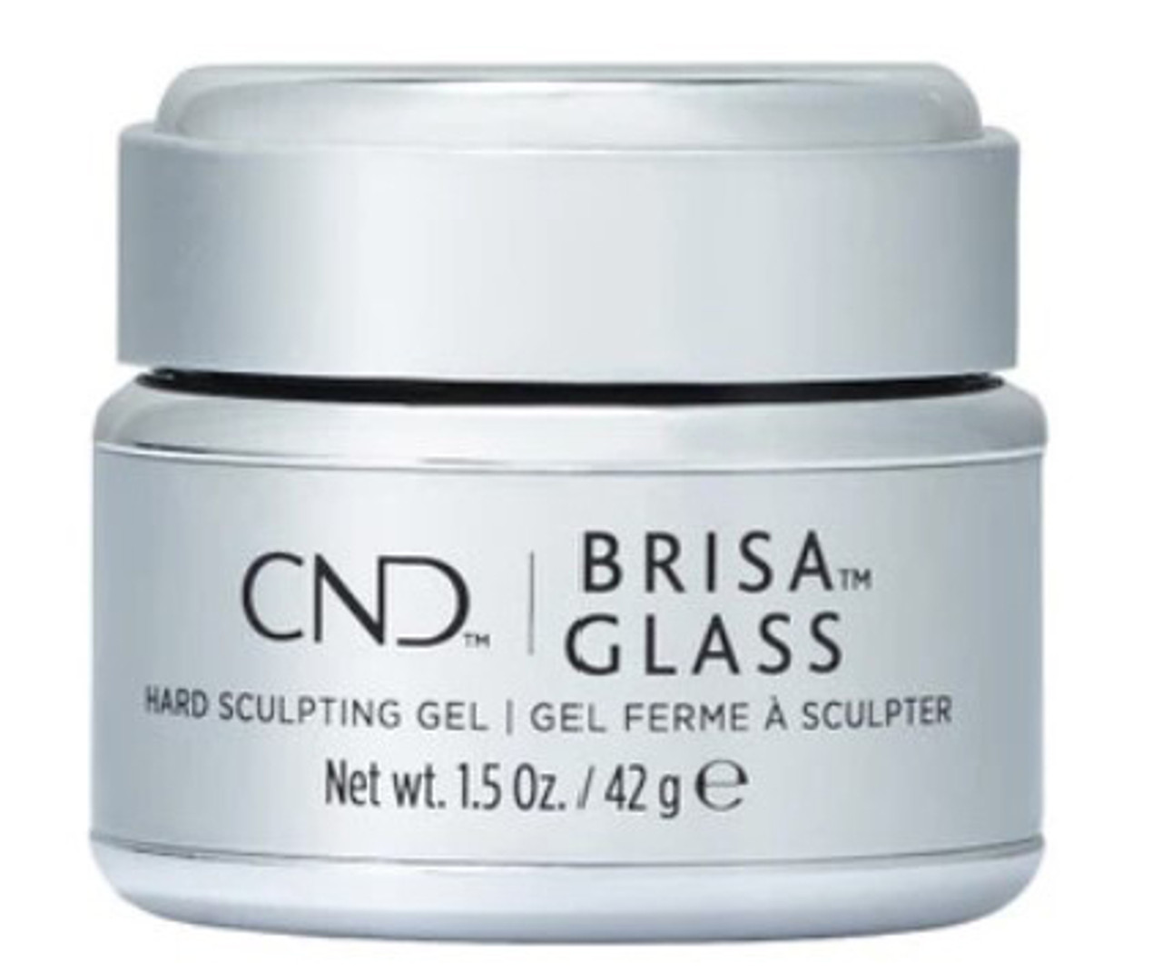 CND Brisa Gel Glass Hard Sculpting Gel - 1.5oz