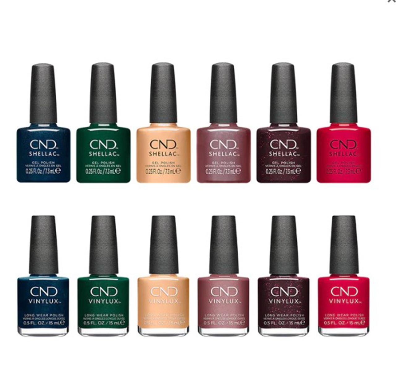 CND Shellac & Vinylux Prepack Magical Botany Holiday 2023