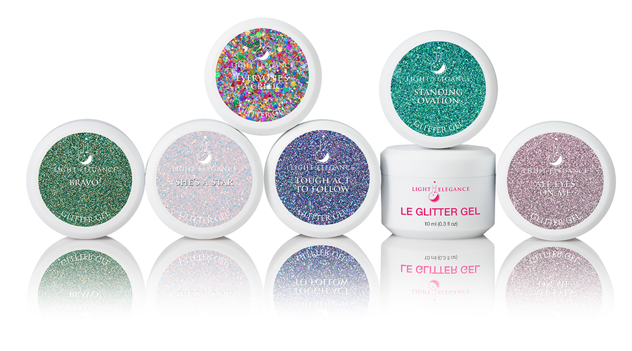 Light Elegance Glitter Gel Winter 2024 The Broadway Show Collection - 6 PC