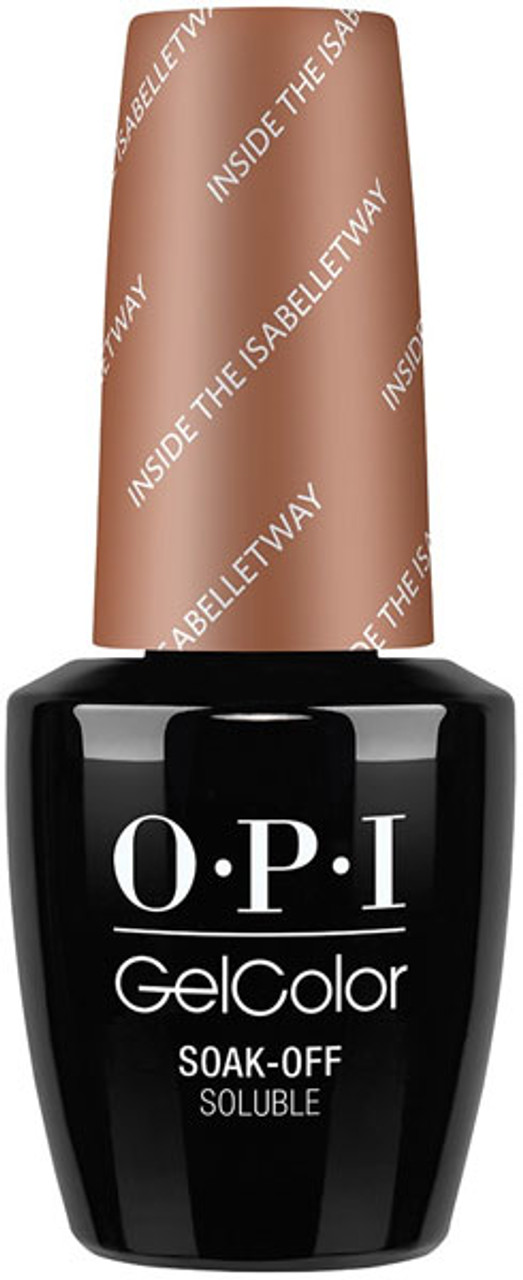 OPI Gelcolor Soak-Off Inside The Isabelletway - .5 oz 15mL