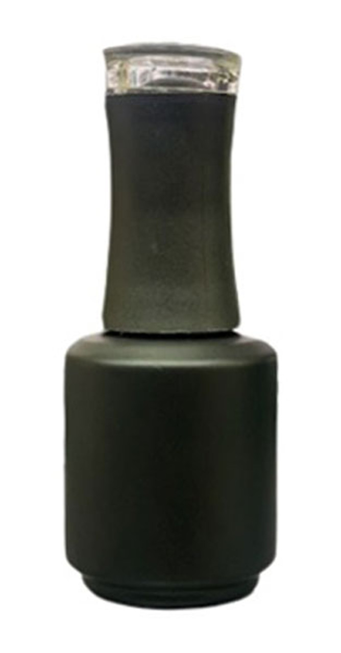 DL Pro Empty Black Amber Glass Polish Bottle .5 oz - 6 PCS