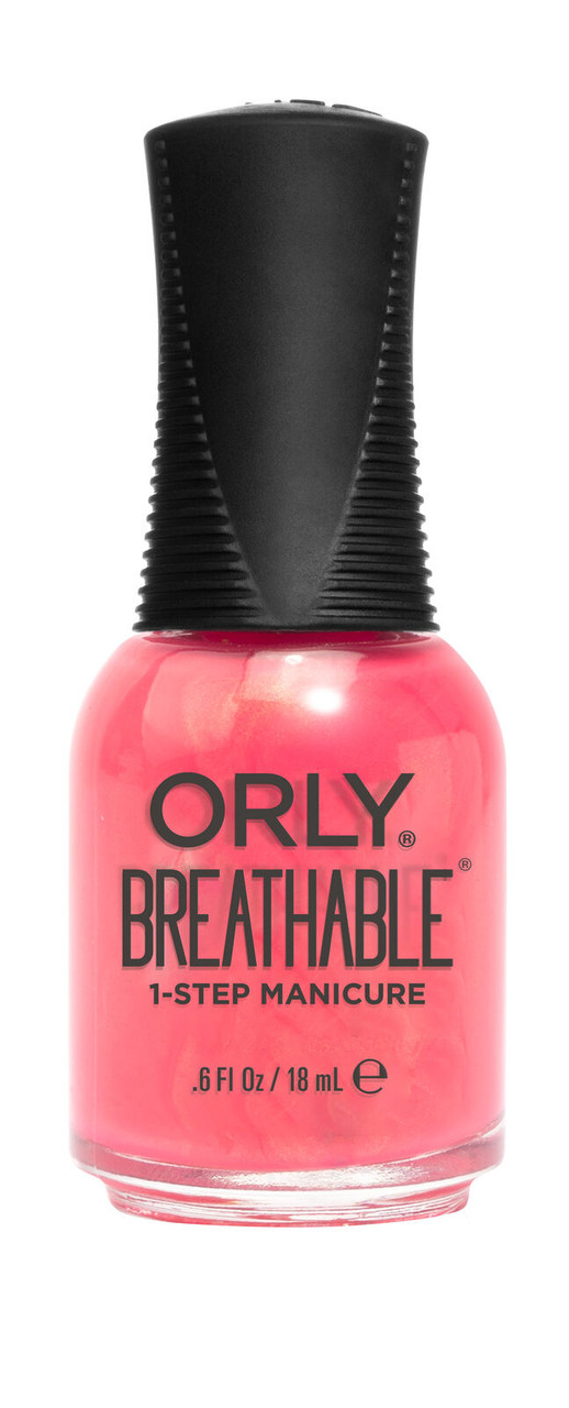 Orly Breathable Treatment + Color The Floor Is Lave - 0.6 oz
