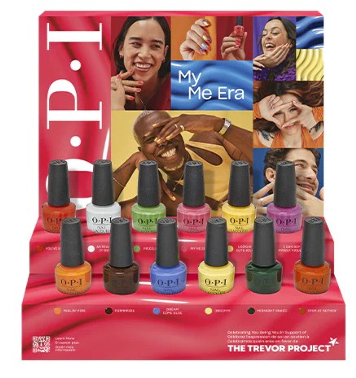 OPI Classic Nail Lacquer My Me Era Summer 2024 Collection 12 PC Chipboard Display