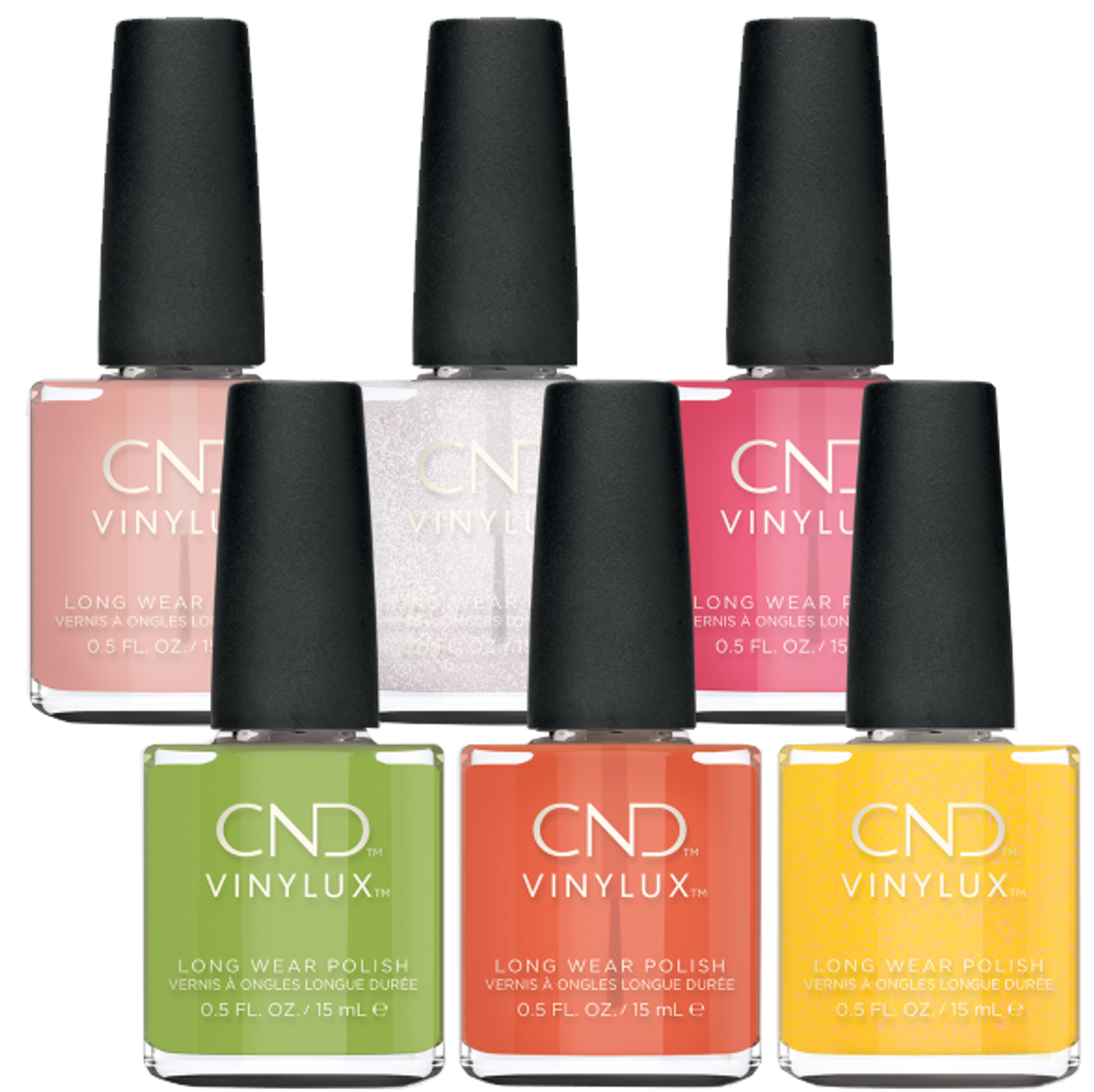 CND Shellac & Vinylux Gleam & Glow Prepack Summer 2024 Collection