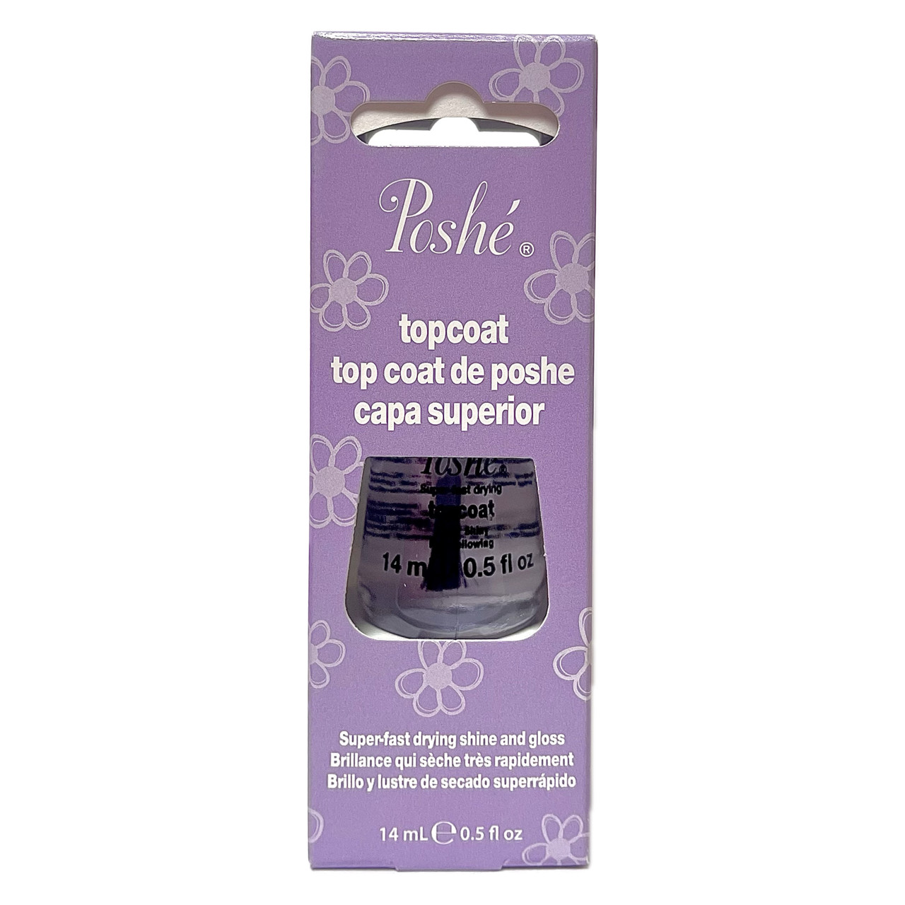Poshe Super Fast Drying Top Coat - .5oz